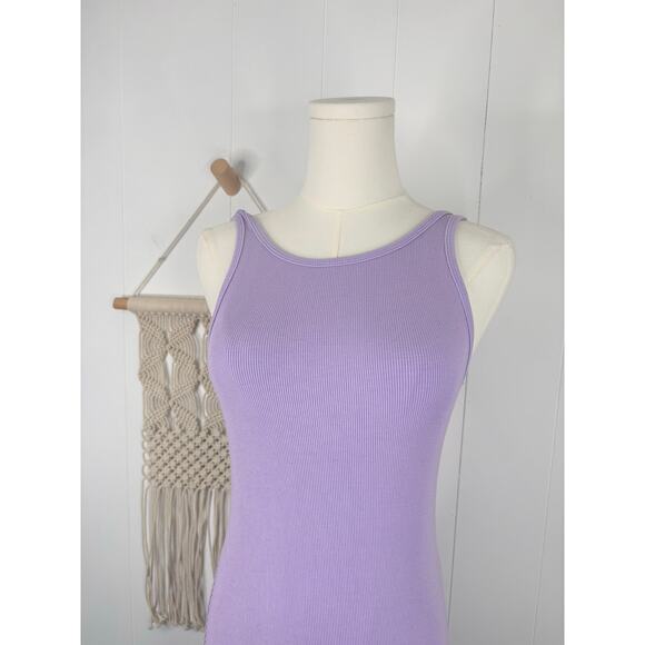 NWT Wilfred Fauna Tank Dress Size XS Purple Lavender Mini - Picture 3 of 8